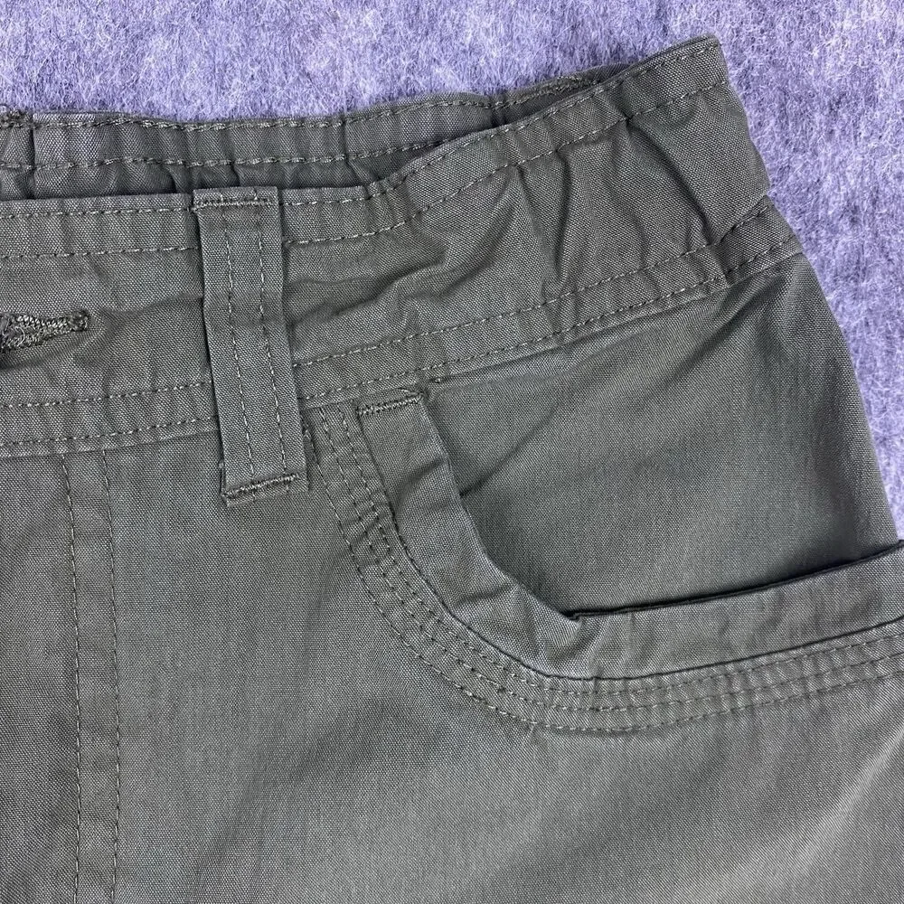 Boy Scout Of America Boys Uniform Shorts Olive Green Adjustable Waist Youth Sz 8